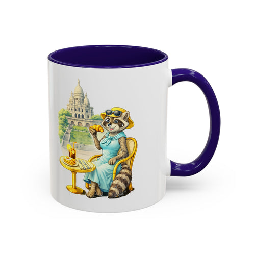 C'est La Vie! Racoon Café Mug — Authentic French Bakery Sarasota Cup (11oz/15oz)