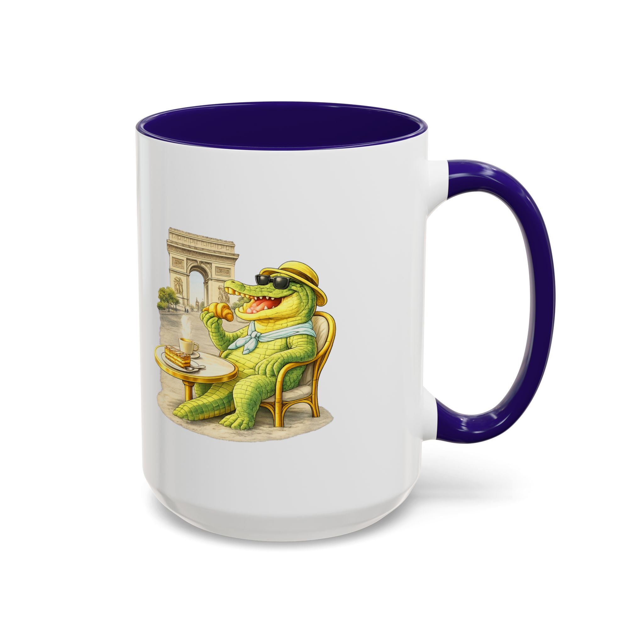 C'est La Vie! Gator Café Mug — Authentic French Bakery Sarasota Cup (11oz/15oz)