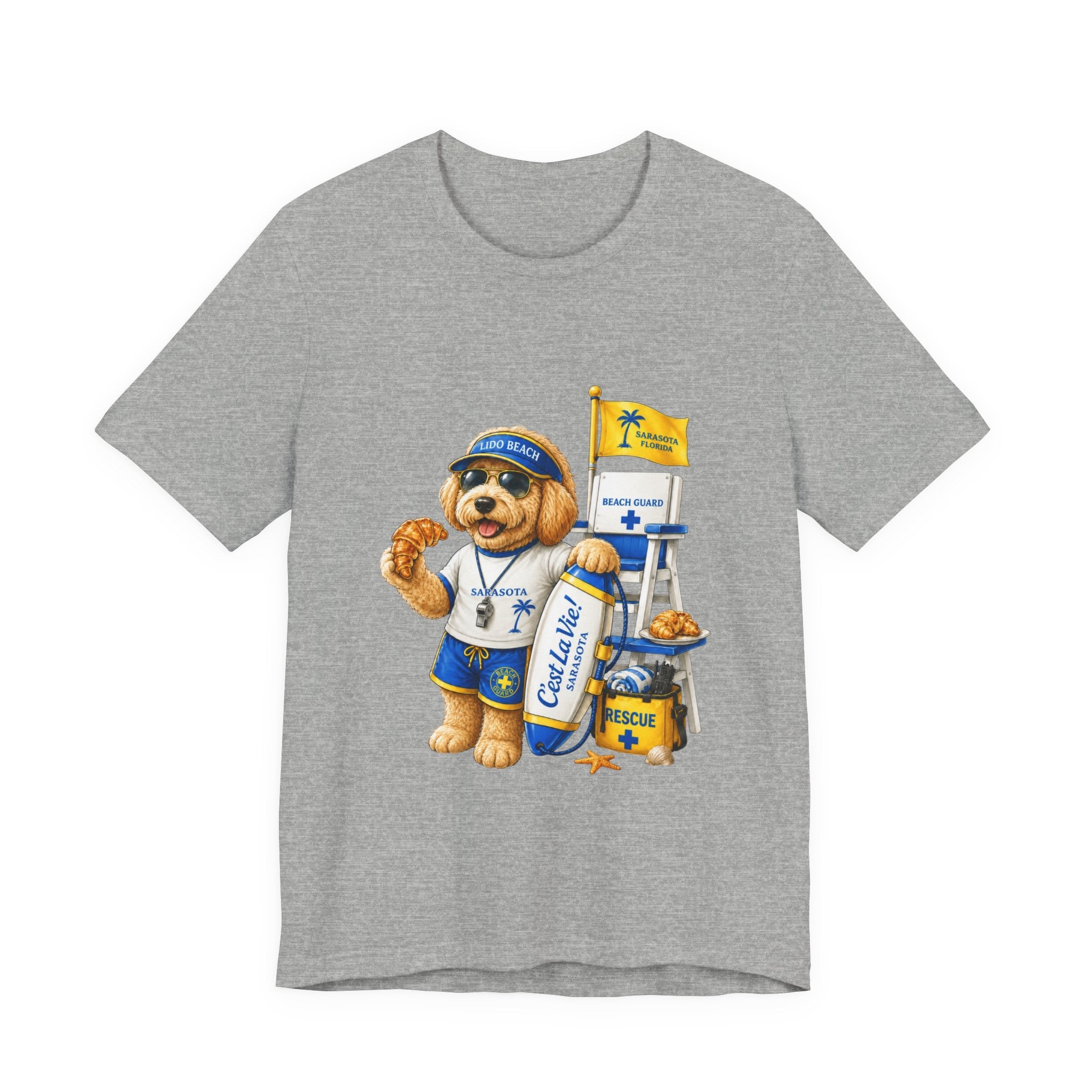 Unisex T-Shirt C'est La Vie ! — Doodle Beach Guard