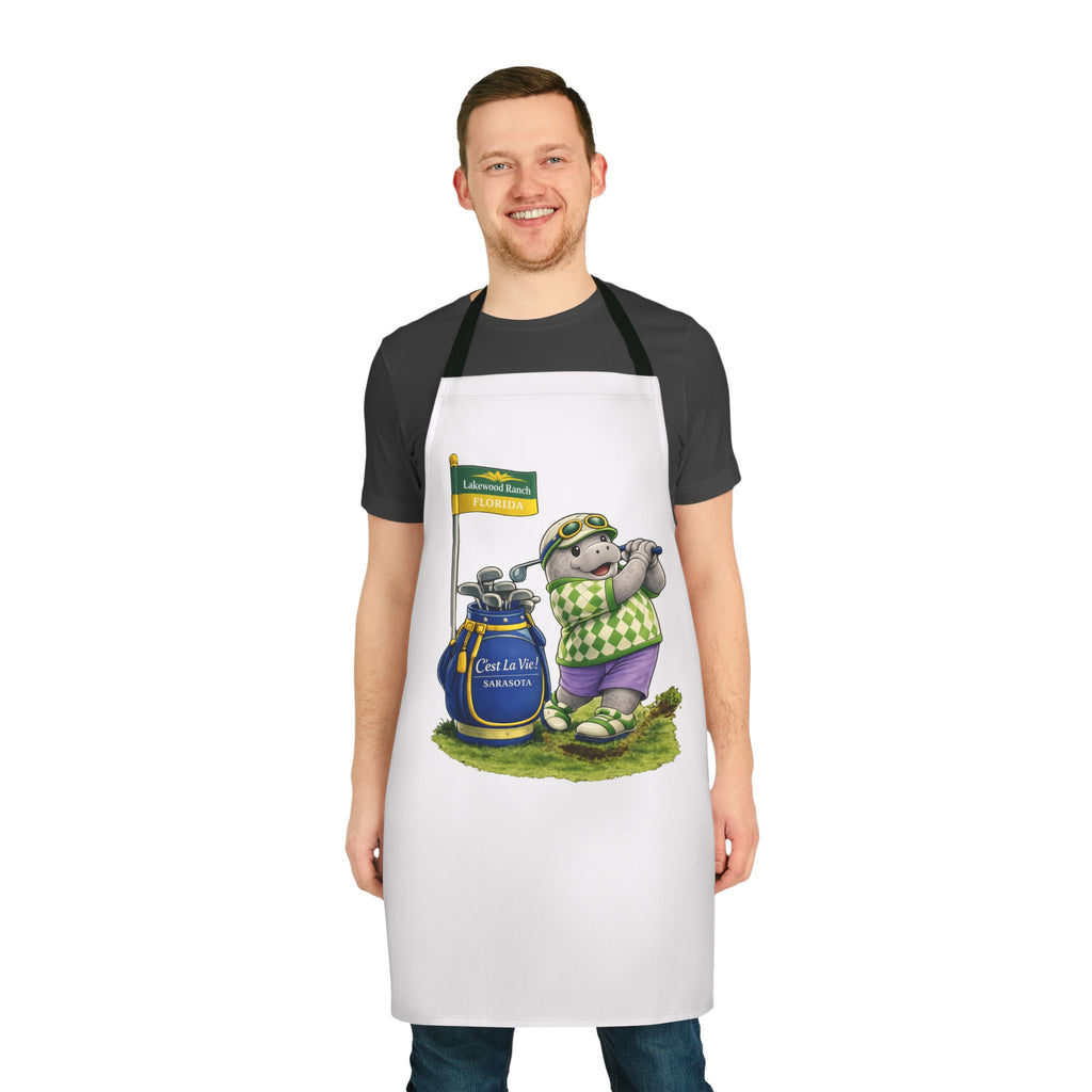 Apron — Manatee Golfer C'est La Vie