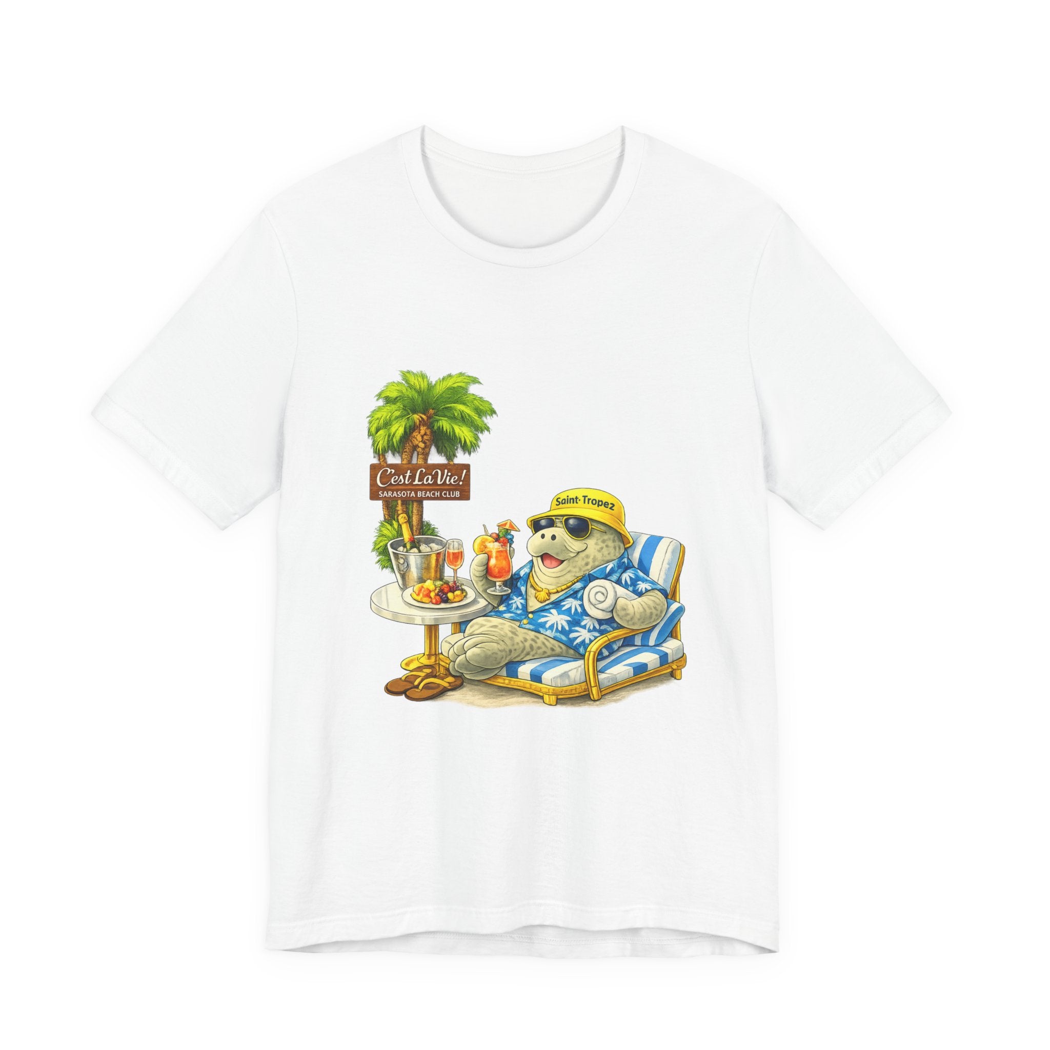 Unisex T-Shirt C'est La Vie — Manatee Beach club