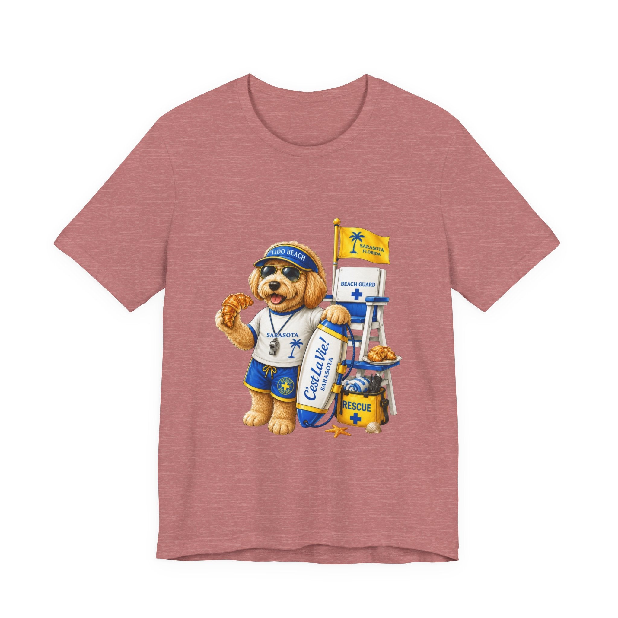 Unisex T-Shirt C'est La Vie ! — Doodle Beach Guard