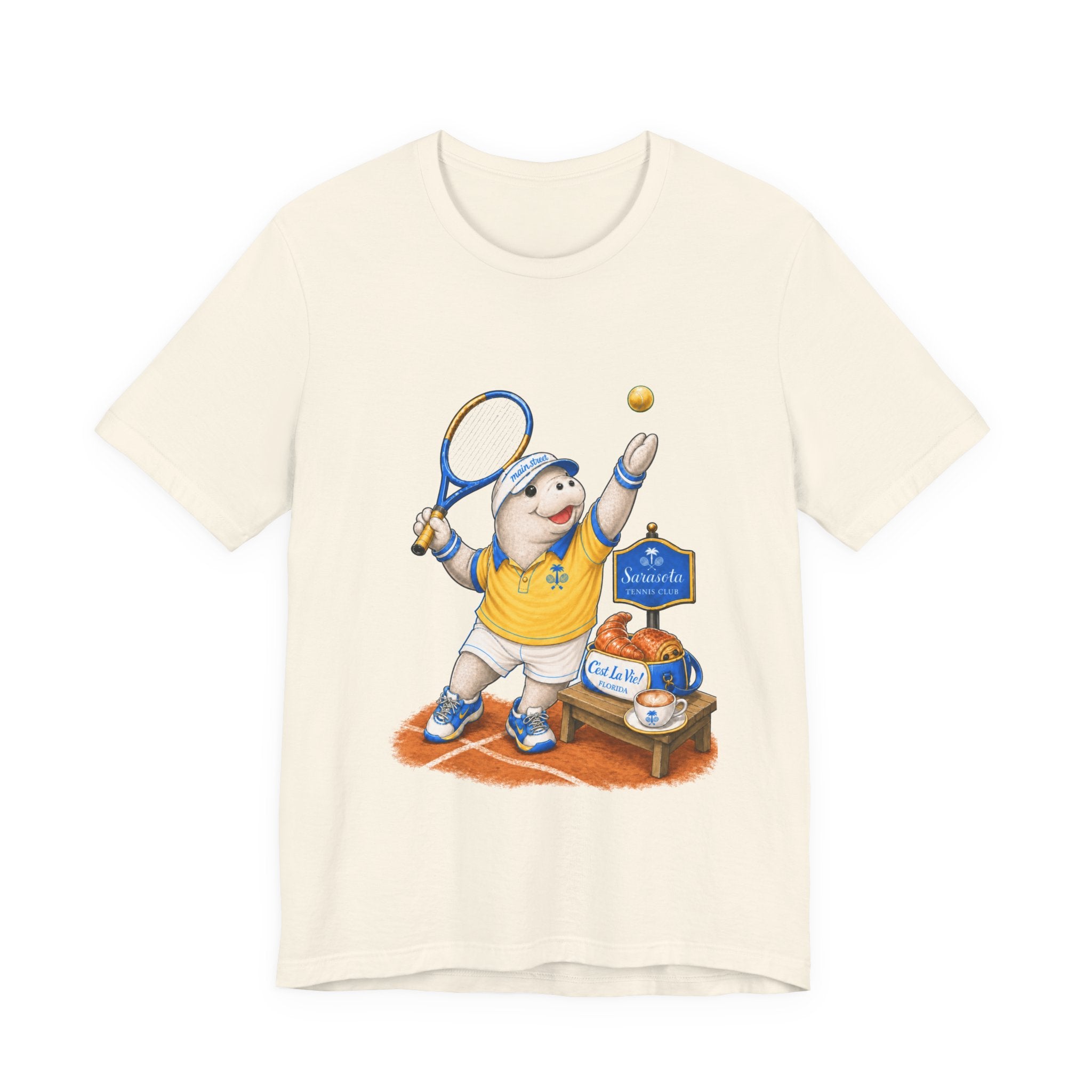 Unisex T-Shirt C'est La Vie — Manatee Tennisman