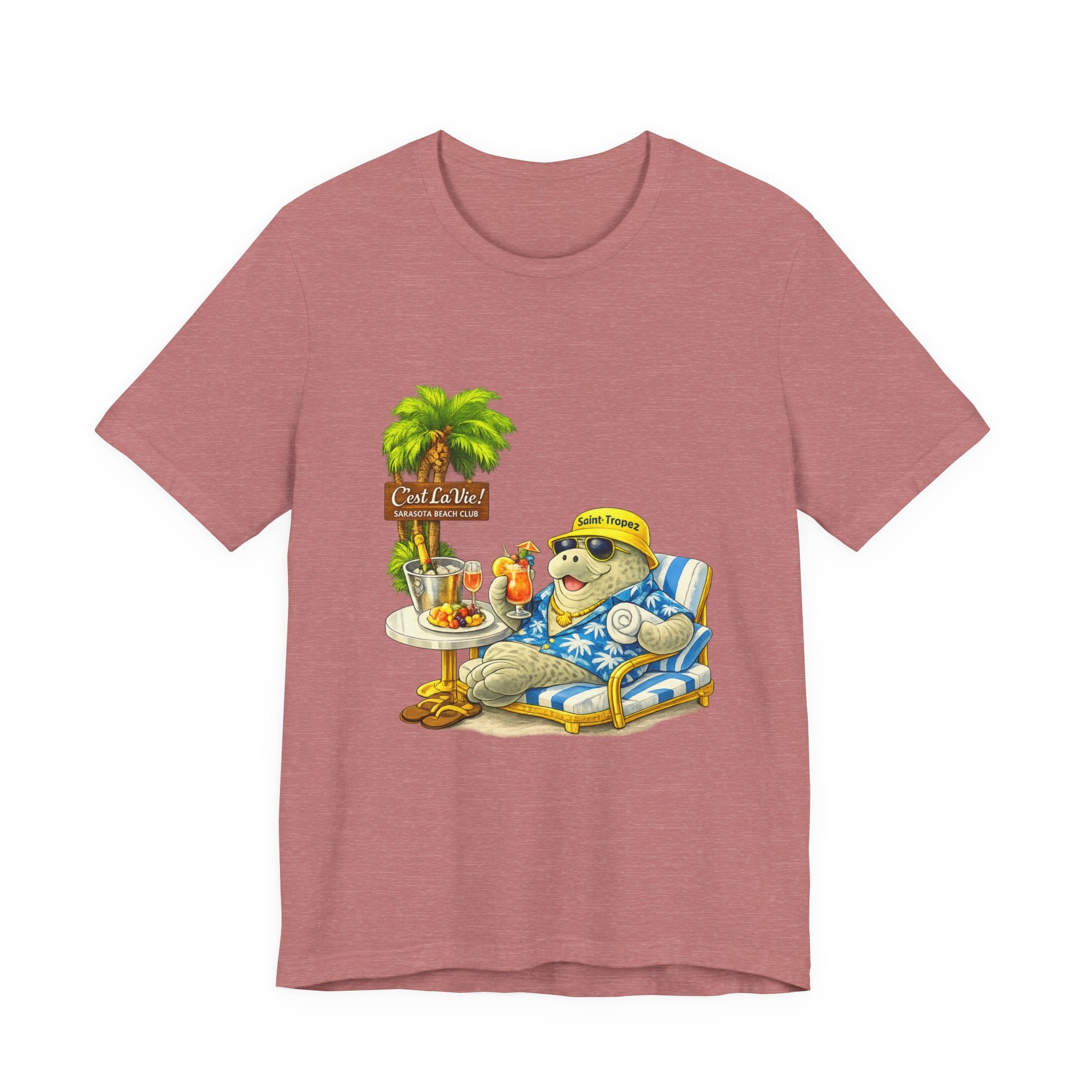 Unisex T-Shirt C'est La Vie — Manatee Beach club