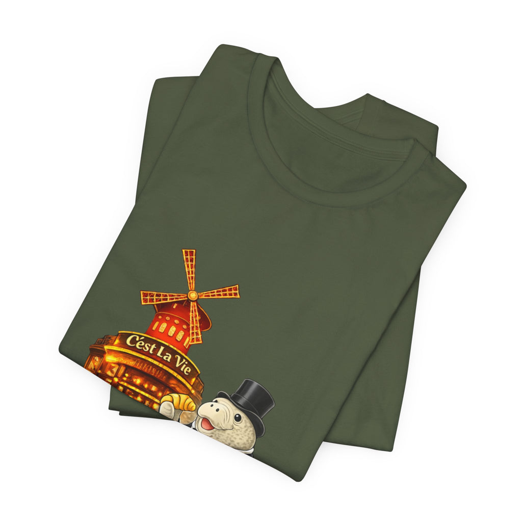 T-Shirt C'est La Vie Smoking Manatee — Owner Edition