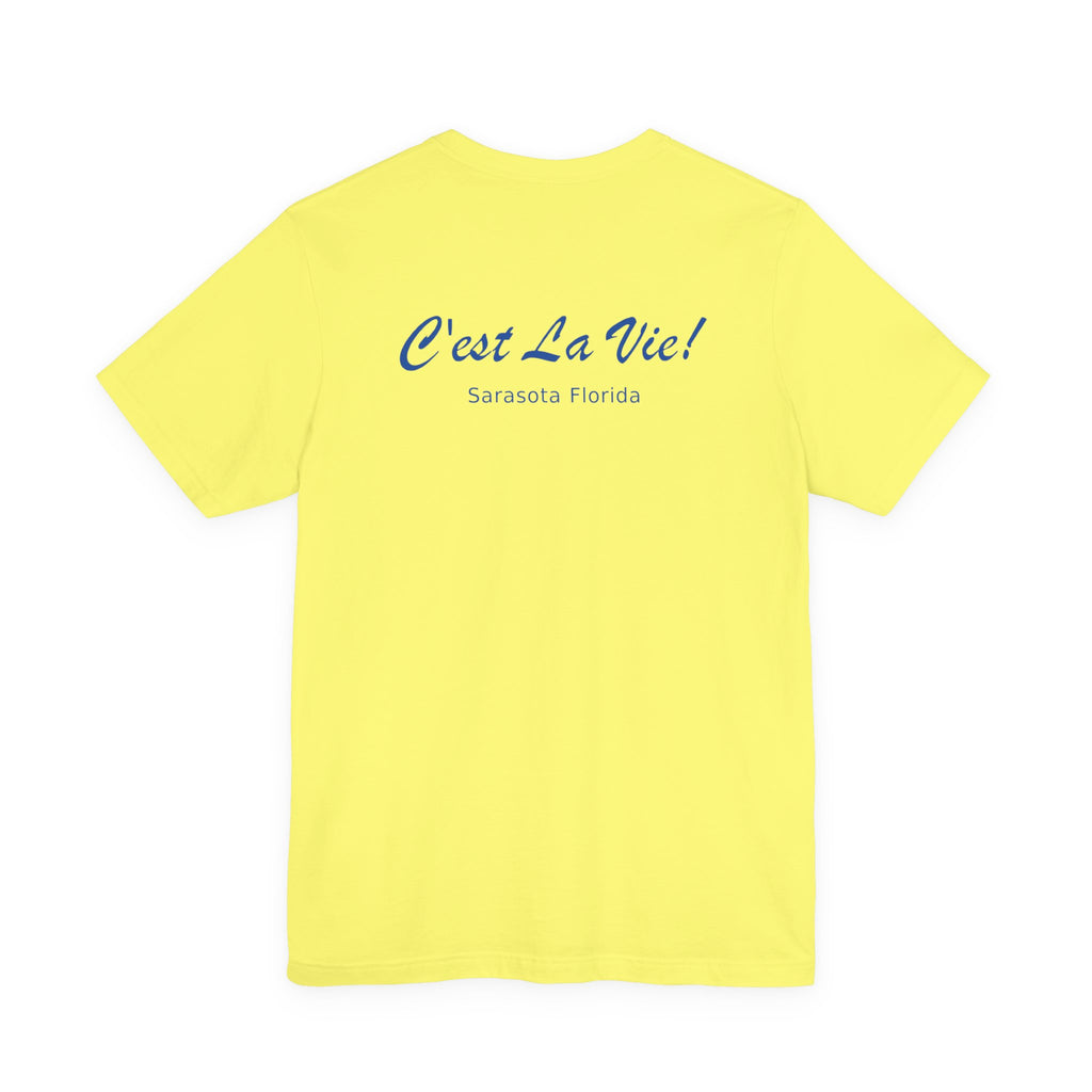 Retro 'C'est la Vie' Beach Tee