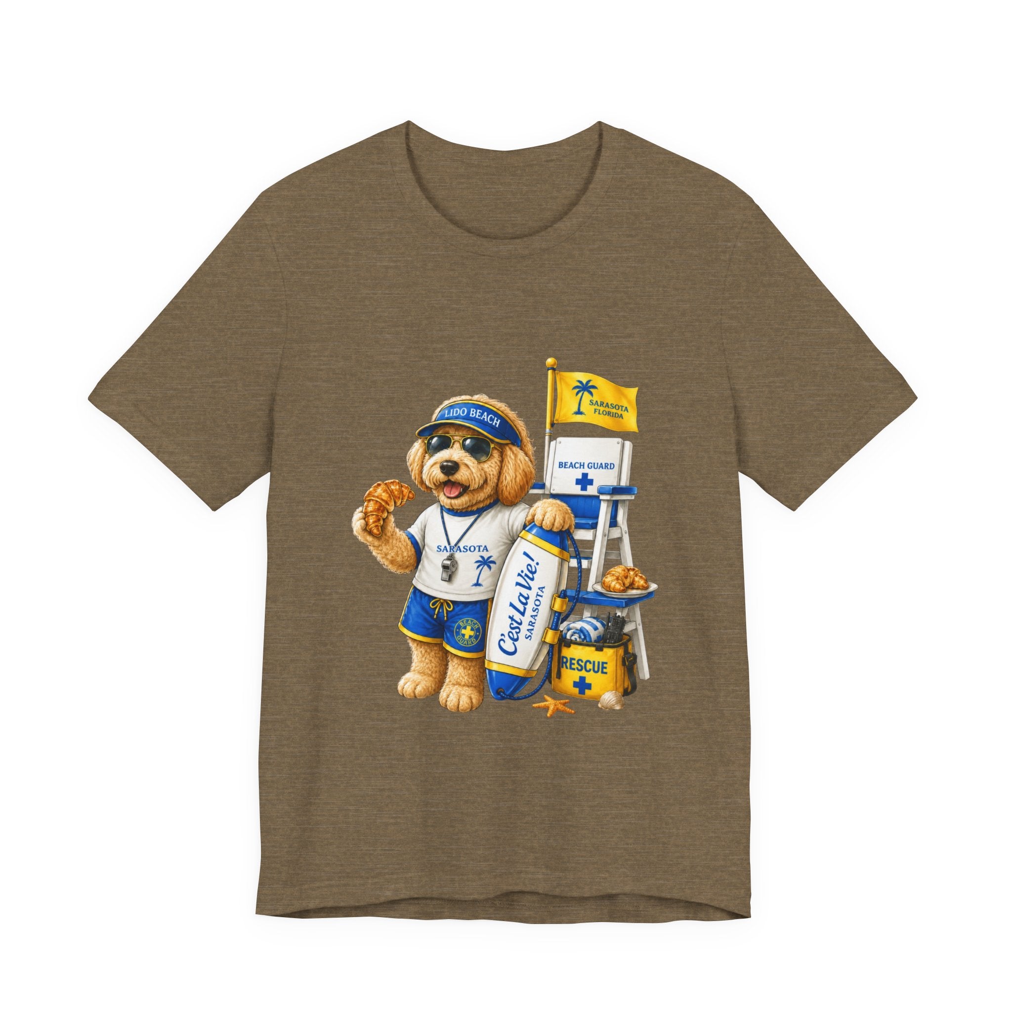 Unisex T-Shirt C'est La Vie ! — Doodle Beach Guard