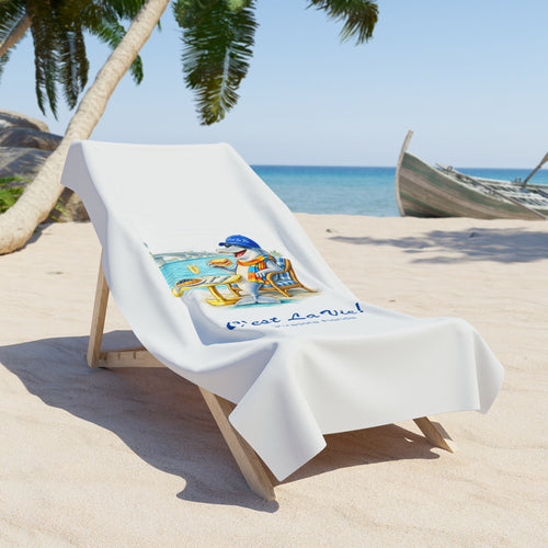 Beach Towel — Dolphin Sarasota C’est La Vie!