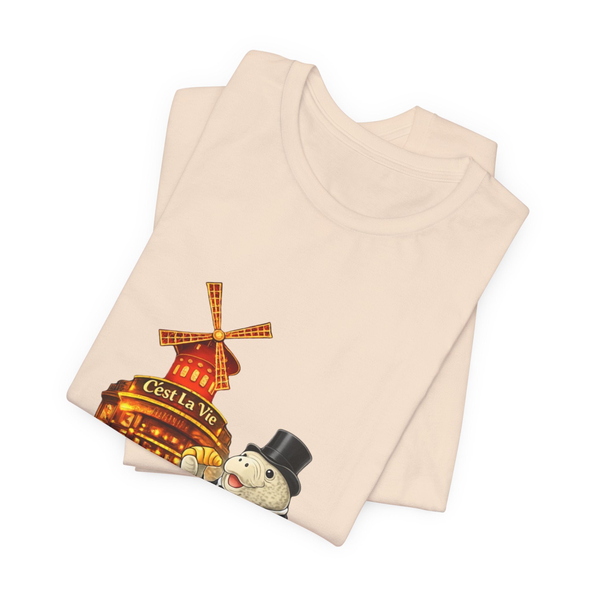 T-Shirt C'est La Vie Smoking Manatee — Owner Edition