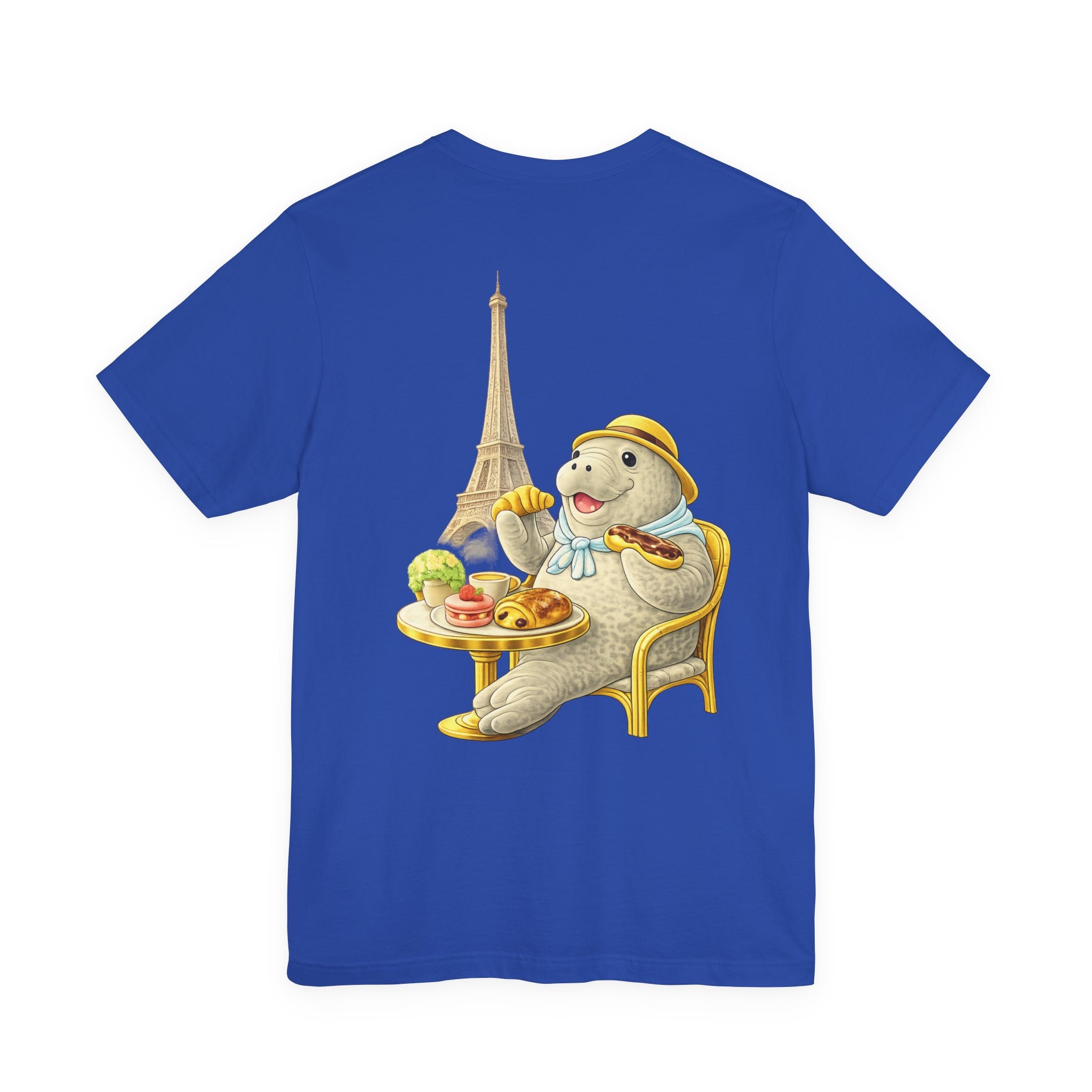 T-Shirt Logo Heart Infront C'est La Vie - Manatee Paris in the Back