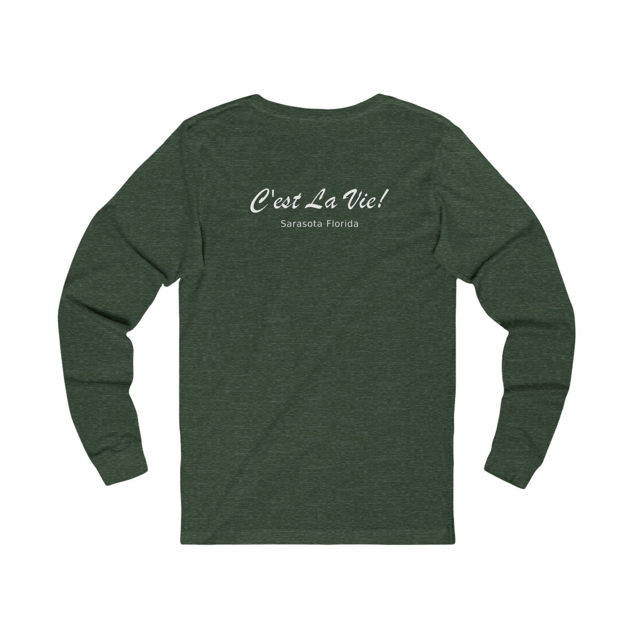 Unisex Long Sleeve T-Shirt — Manatee Paris with C'est La Vie