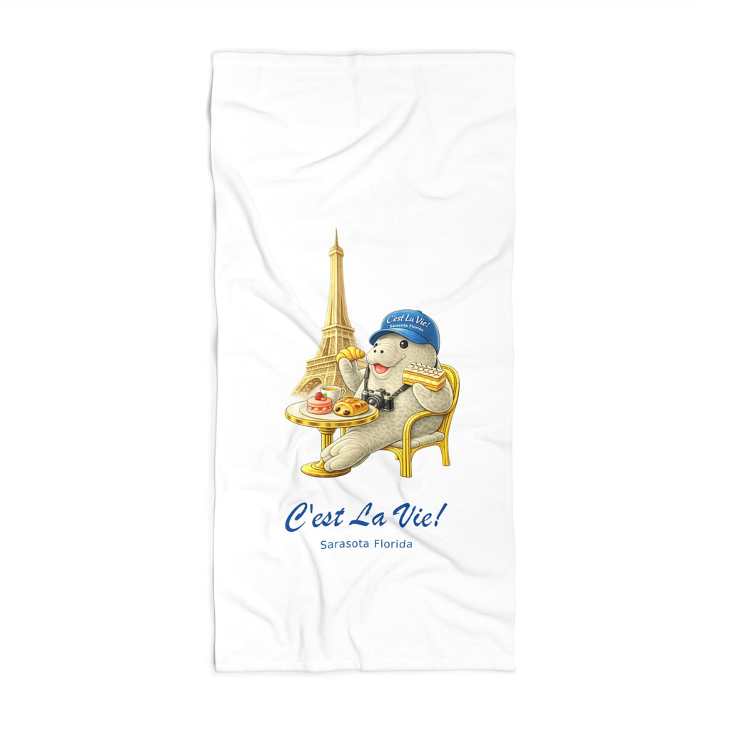 Beach Towel — Manatee Camera Owner Edition