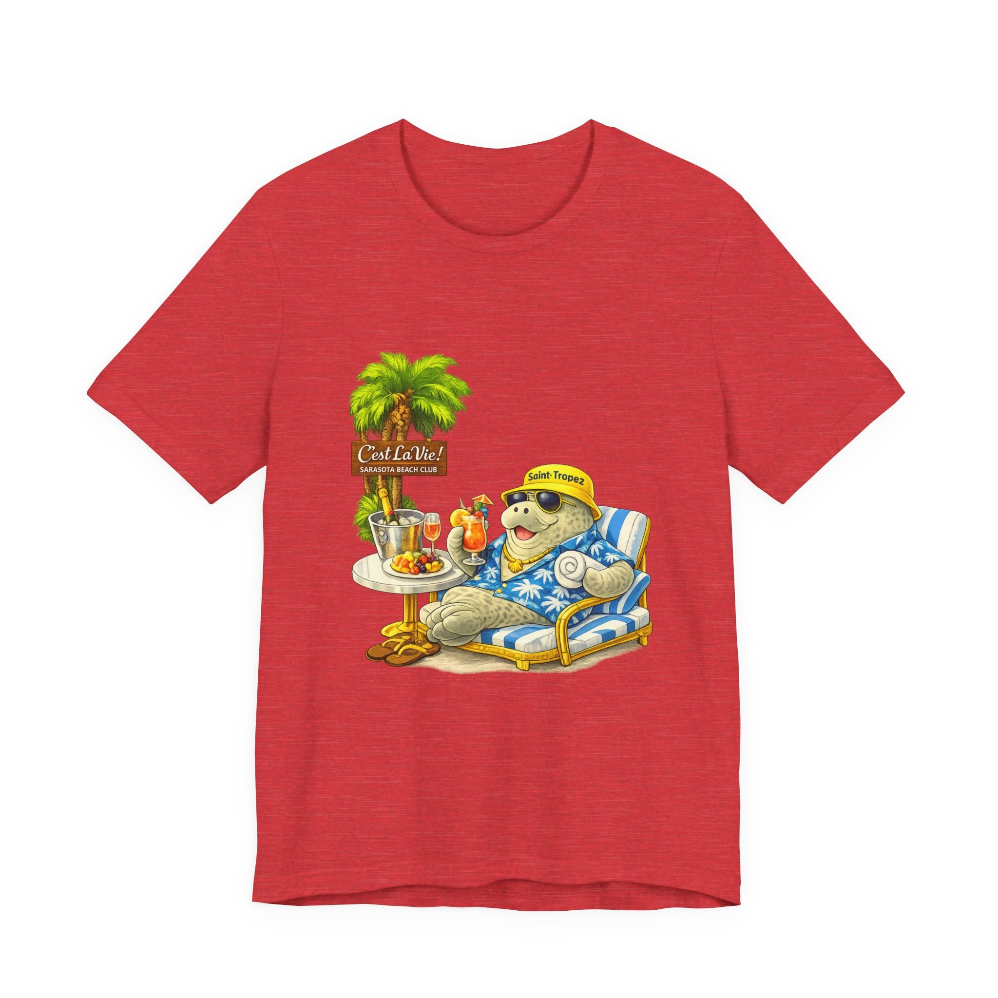 Unisex T-Shirt C'est La Vie — Manatee Beach club