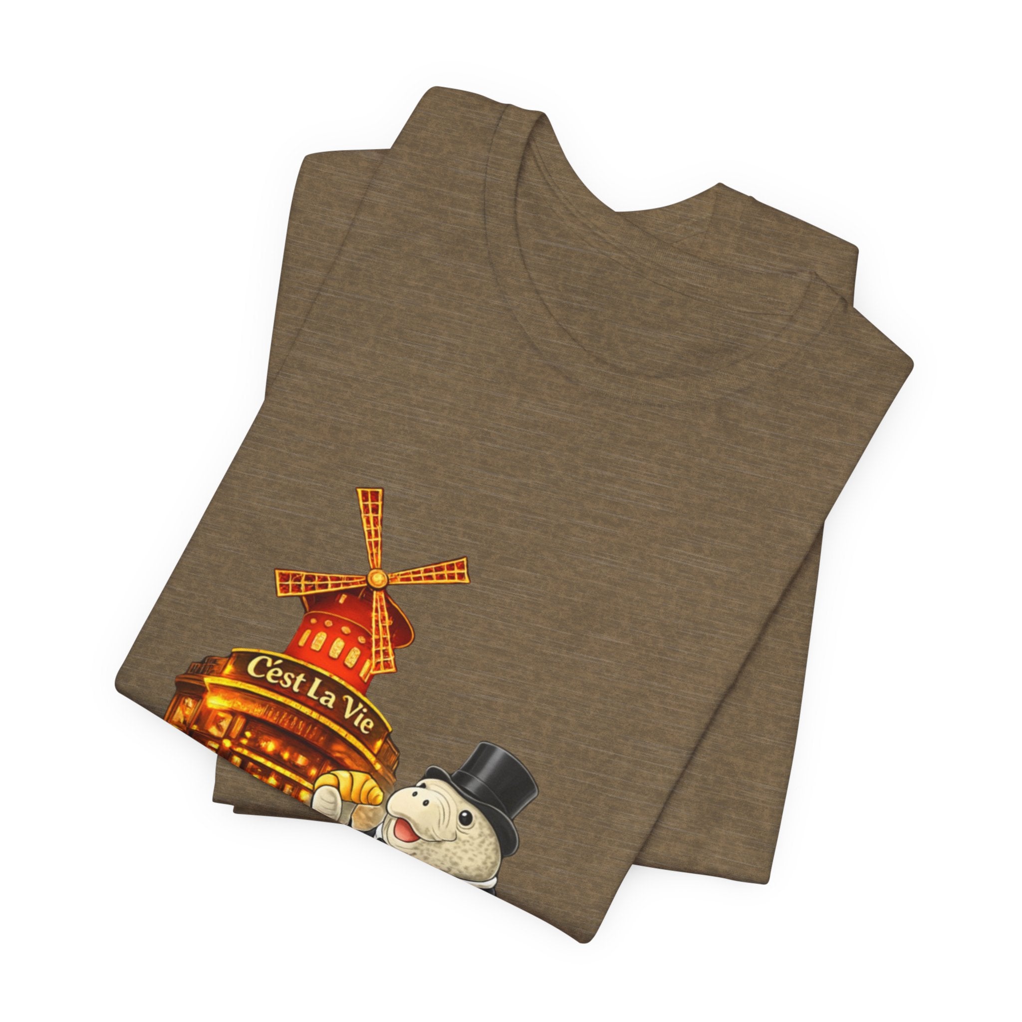 T-Shirt C'est La Vie Smoking Manatee — Owner Edition