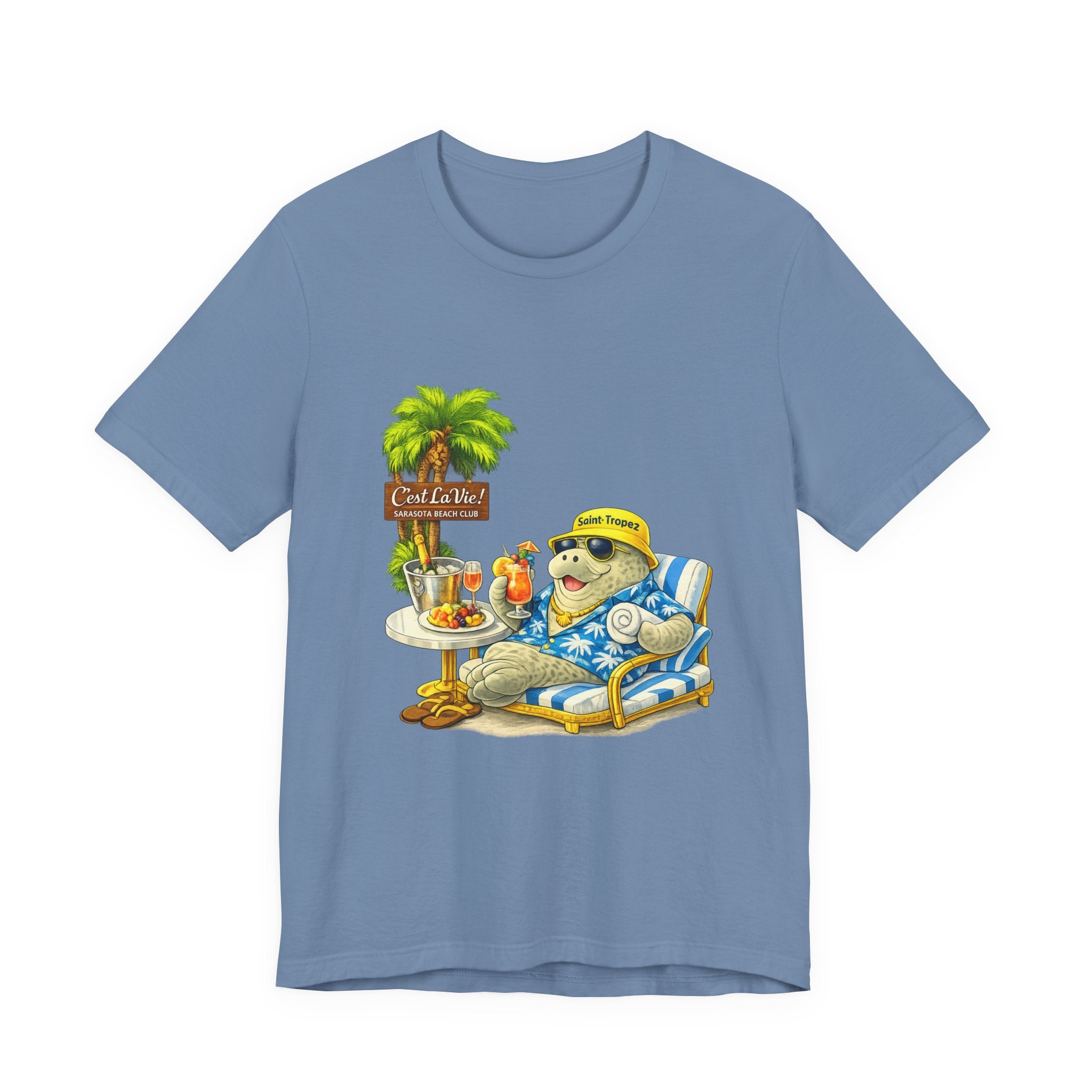 Unisex T-Shirt C'est La Vie — Manatee Beach club