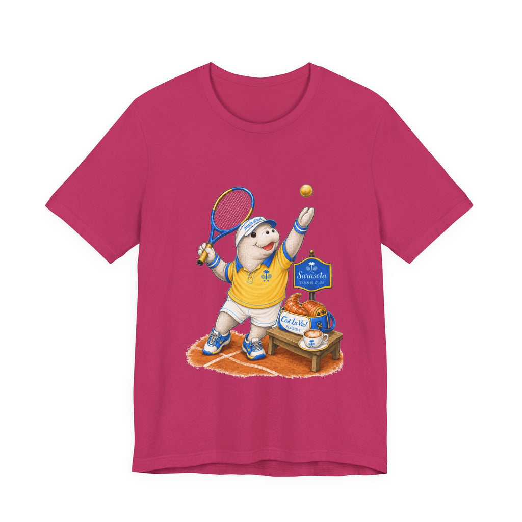 Unisex T-Shirt C'est La Vie — Manatee Tennisman