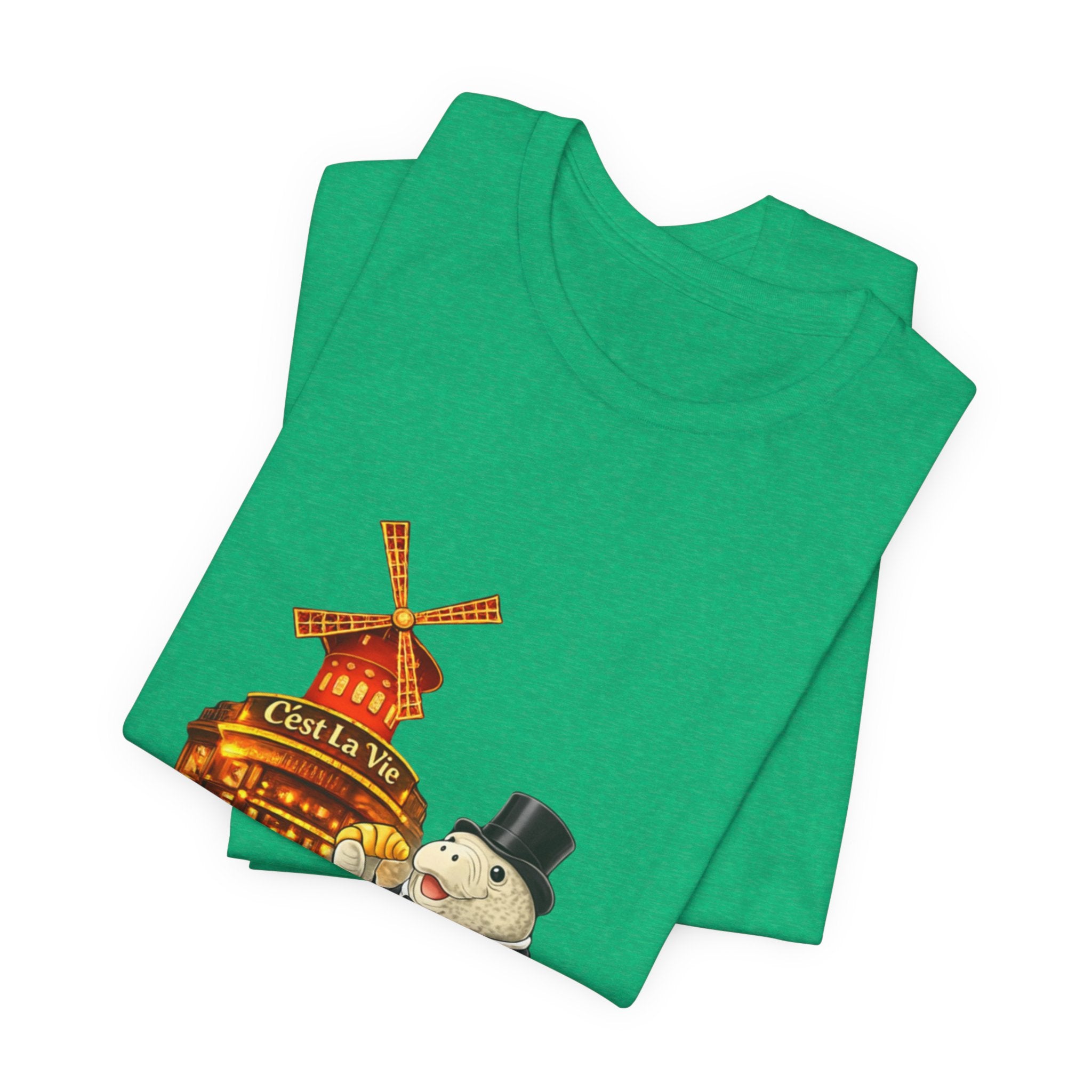 T-Shirt C'est La Vie Smoking Manatee — Owner Edition