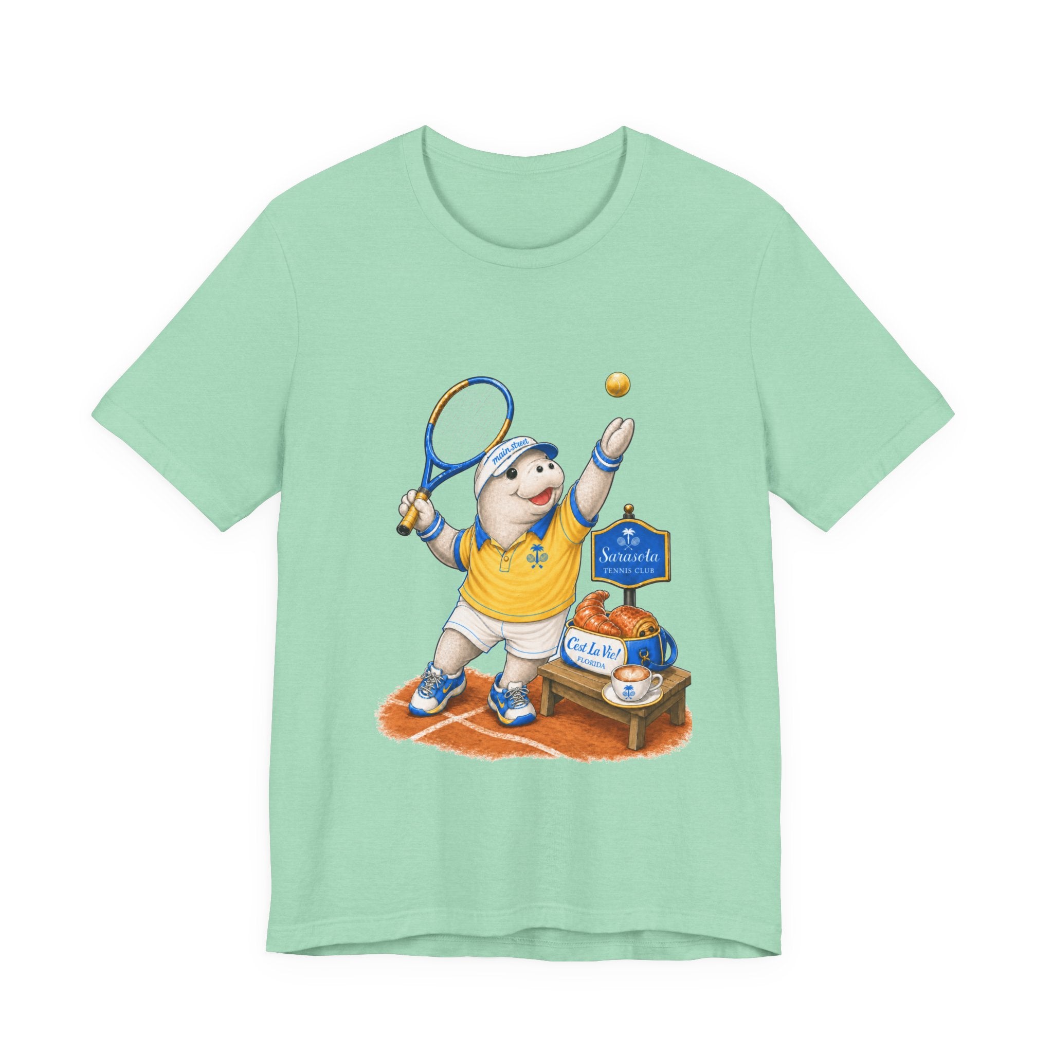 Unisex T-Shirt C'est La Vie — Manatee Tennisman