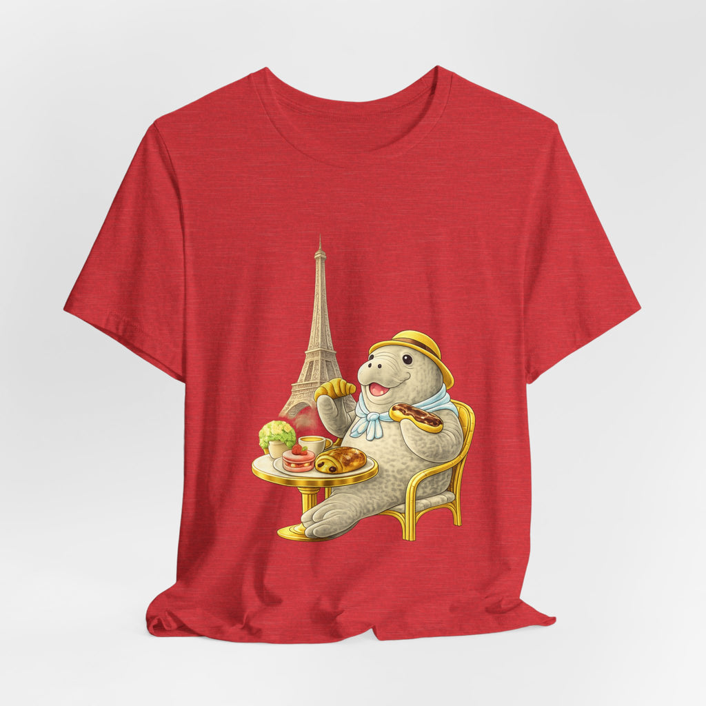Unisex T-Shirt — Manatee Paris with C'est La Vie