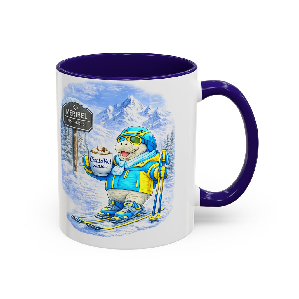C'est La Vie! Café Mug — Manatee Ski (11oz/15oz)