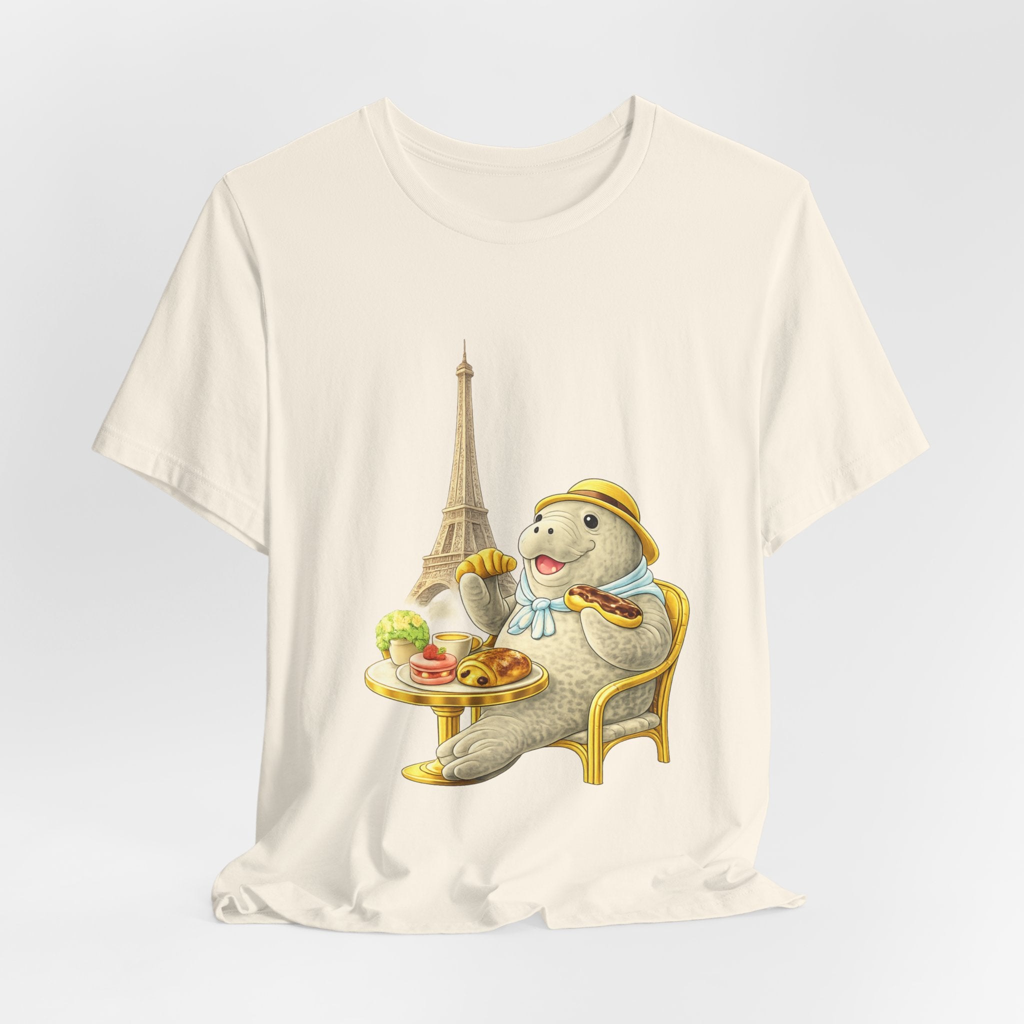 Unisex T-Shirt — Manatee Paris with C'est La Vie