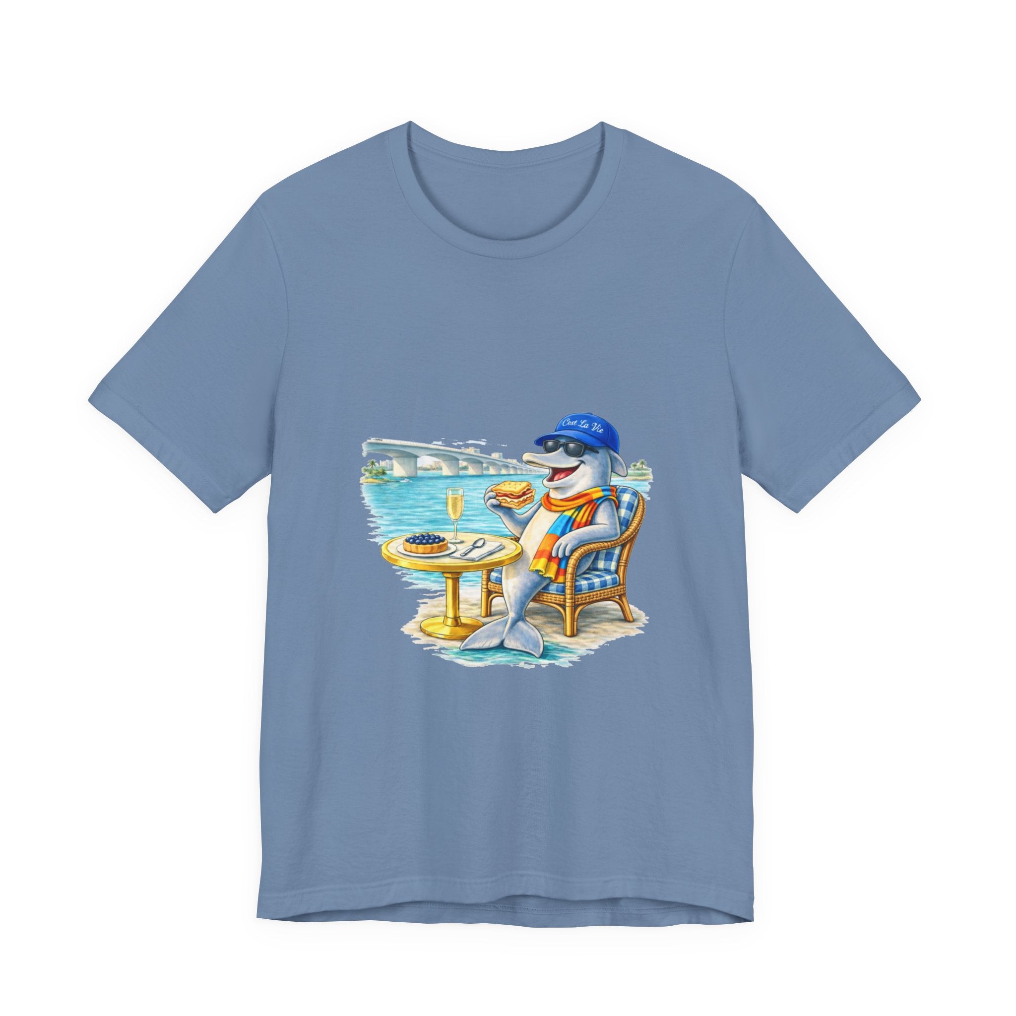 Unisex T-Shirt C'est La Vie — Dolphin Sarasota