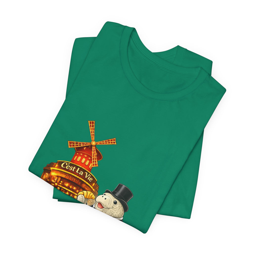 T-Shirt C'est La Vie Smoking Manatee — Owner Edition