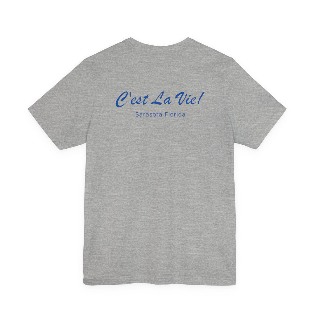 Retro 'C'est la Vie' Beach Tee