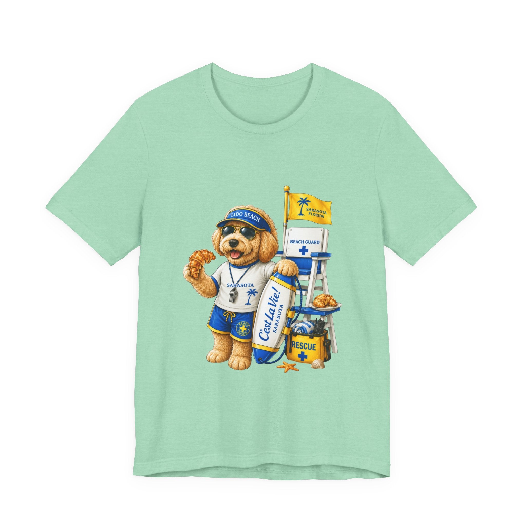 Unisex T-Shirt C'est La Vie ! — Doodle Beach Guard