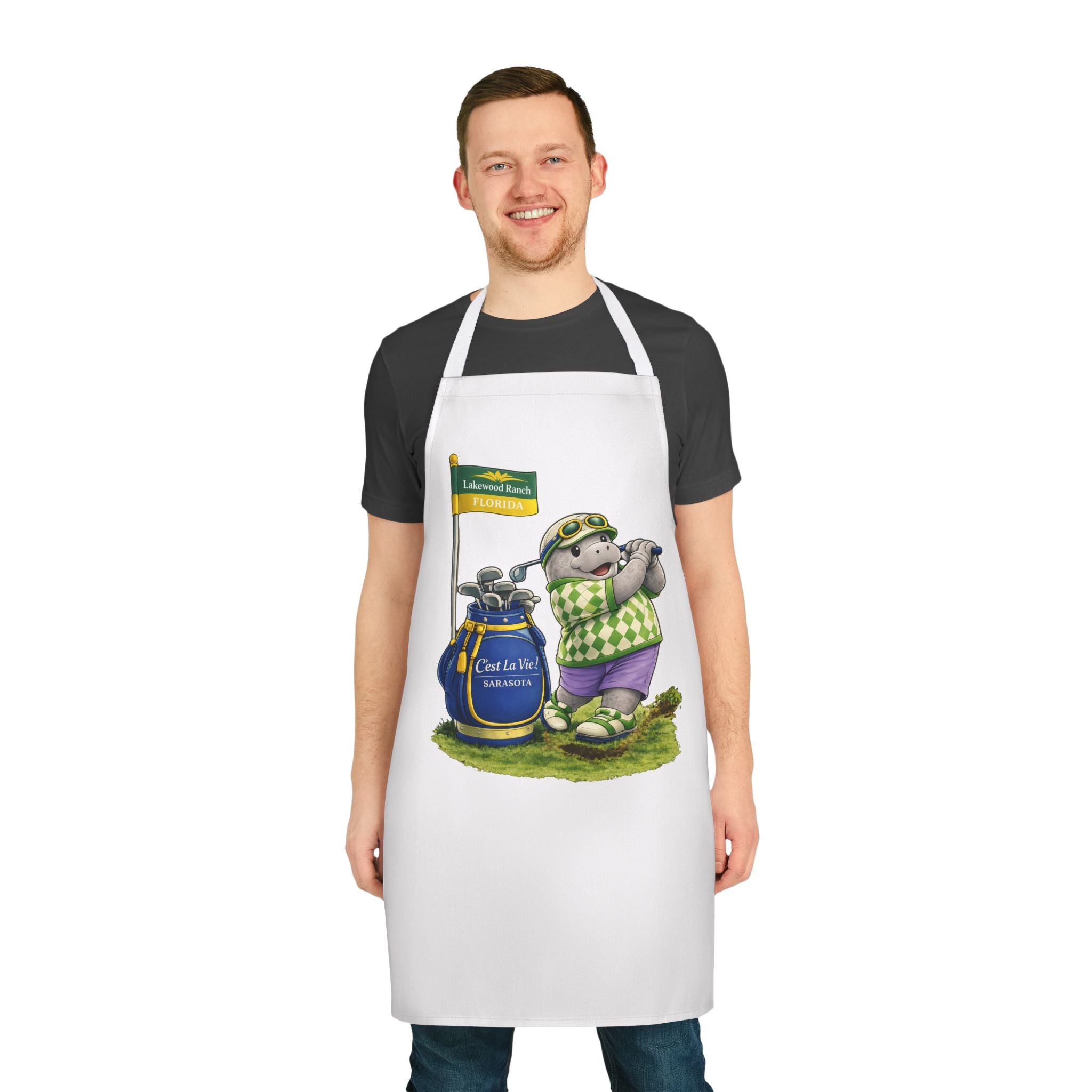 Apron — Manatee Golfer C'est La Vie